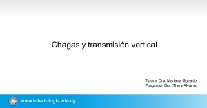 Chagas y transmisión vertical