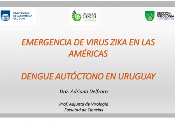 Emergencia de virus Zika en las américas. Dengue autóctono en Uruguay