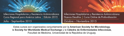 Curso online: Infecciones Hospitalarias y Resistencia Antimicrobiana. Curso Regional para América Latina
