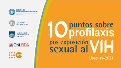 Guía de profilaxis pos exposición sexual al VIH, Uruguay 2021.