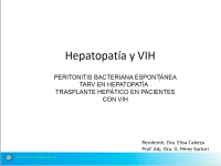 Hepatopatía y VIH