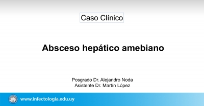 Absceso hepático amebiano