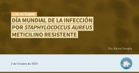 Día mundial de la infección por  Staphylococcus aureus meticilino resistente