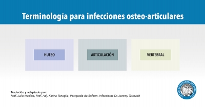 Terminología para infecciones osteo-articulares