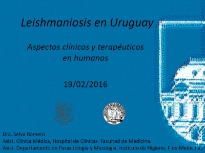 Leishmaniosis en Uruguay. Aspectos clínicos y terapéuticos en humanos