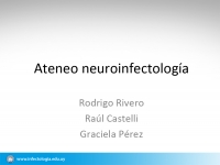 Ateneo neuroinfectología