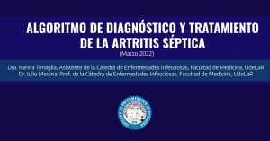 Algoritmo de diagnóstico y tratamiento de la artritis séptica