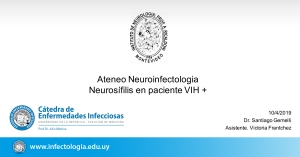 Ateneo Neuroinfectologia Neurosífilis en paciente VIH +