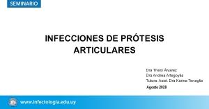 Infecciones de Prótesis Articulares
