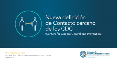 Nueva definición de Contacto Cercano de los CDC