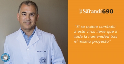 Entrevista al Prof. Dr. Julio Medina en Radio Sarandí