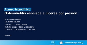 Osteomielitis asociada a úlceras por presión