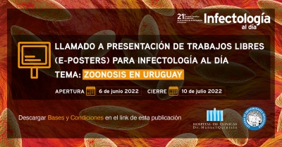 Llamado a presentación de trabajos libres (E-poster) para Infectología al Día